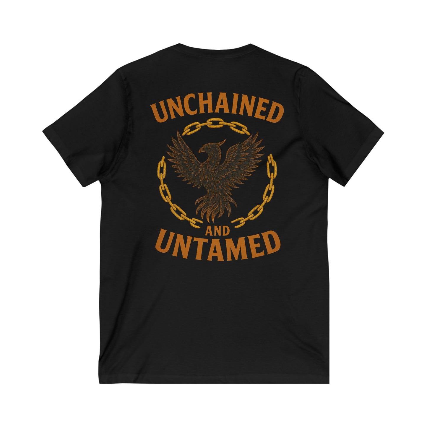 Unchained & Untamed – Ember Reign V-Neck